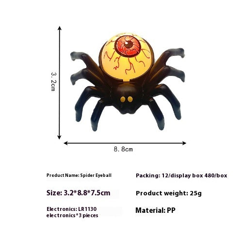 Halloween Festival Atmosphere Spider Candlestick Ornaments - Discount Halloween City