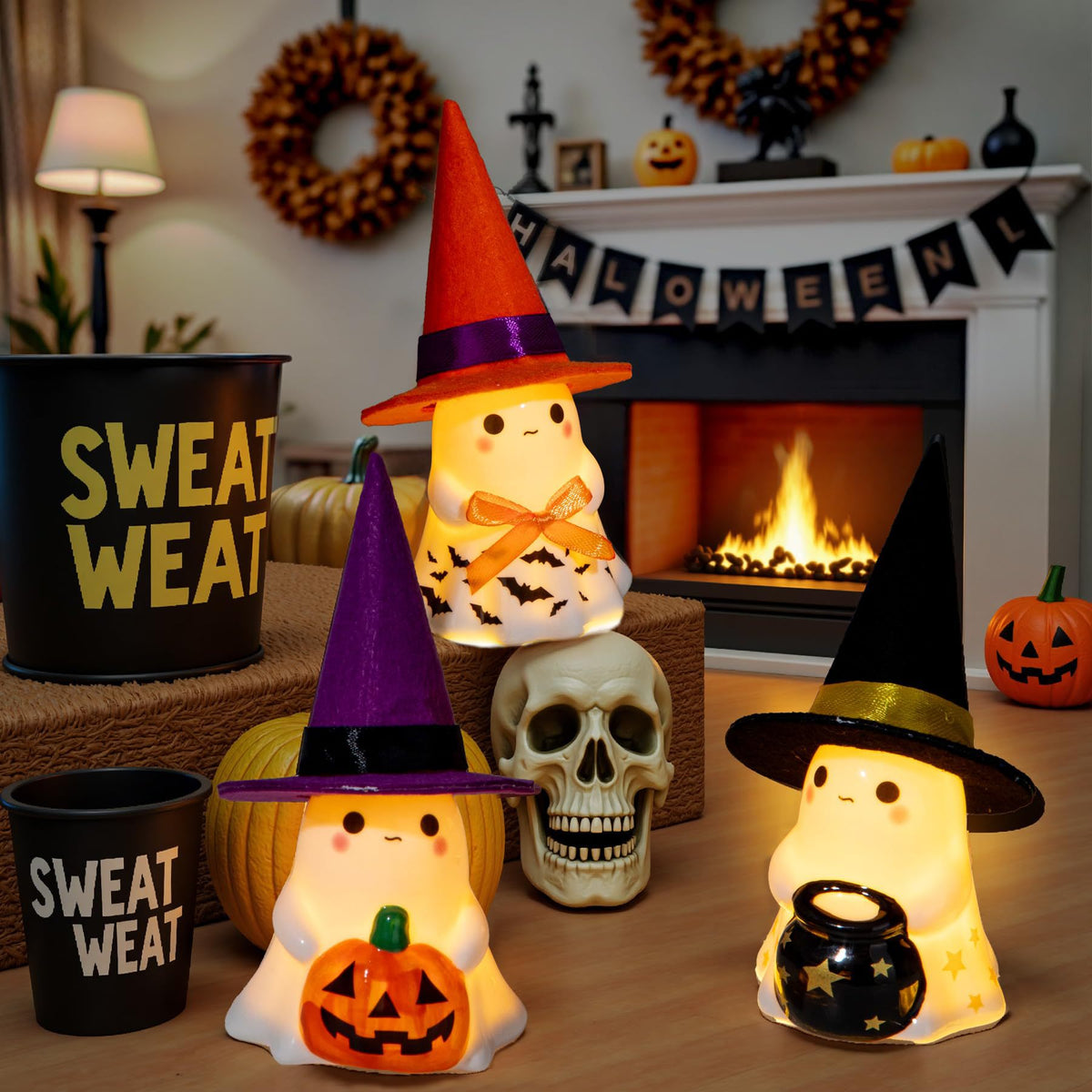 Halloween Ghost Lamp Decorative Crafts - product image 3