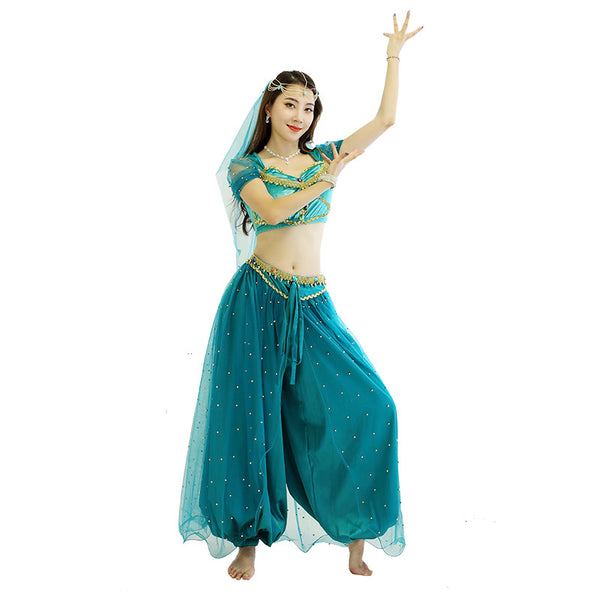 Belly Dance Performance Costume Halloween Costume Set - Discount Halloween City