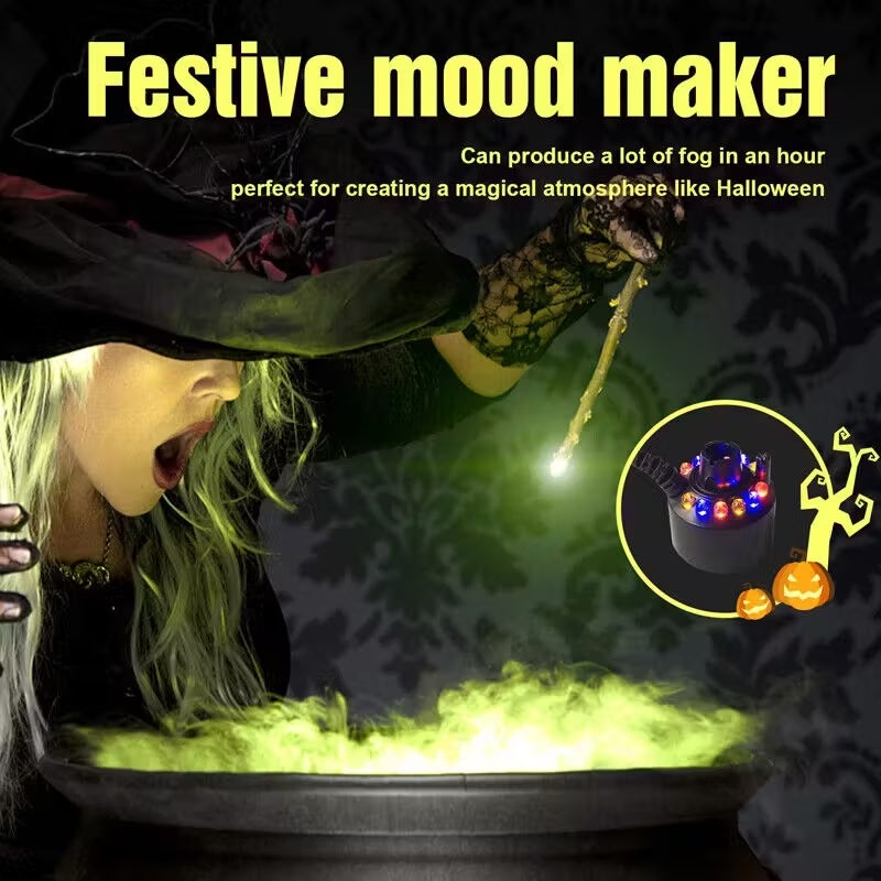 2 LED Ultrasonic Mist Maker - 300ml-h Fogger with Plug - alternate view 3