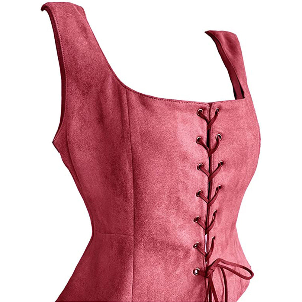 Suede Vest Halloween Costume - Costumes