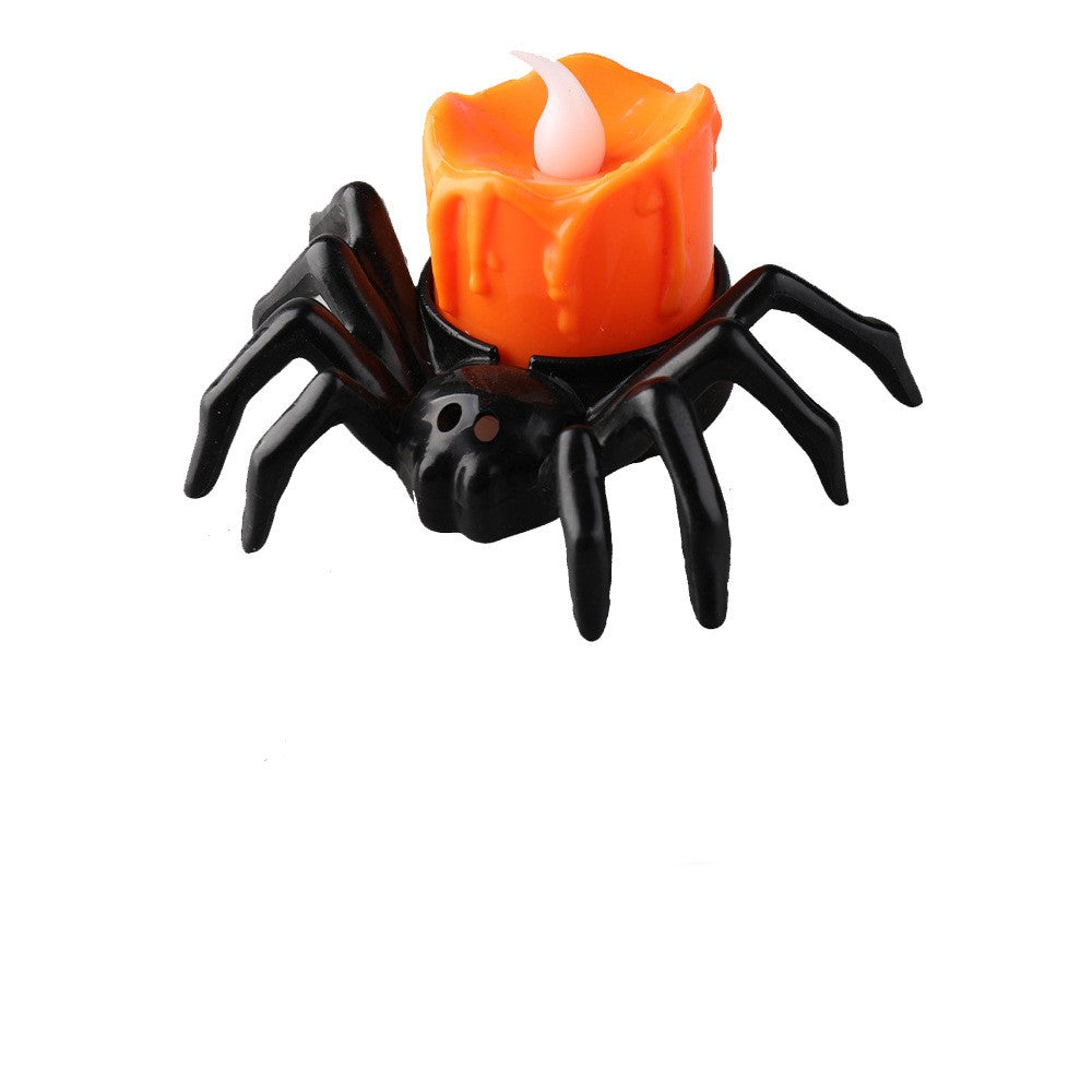 Halloween Festival Atmosphere Spider Candlestick Ornaments - Discount Halloween City