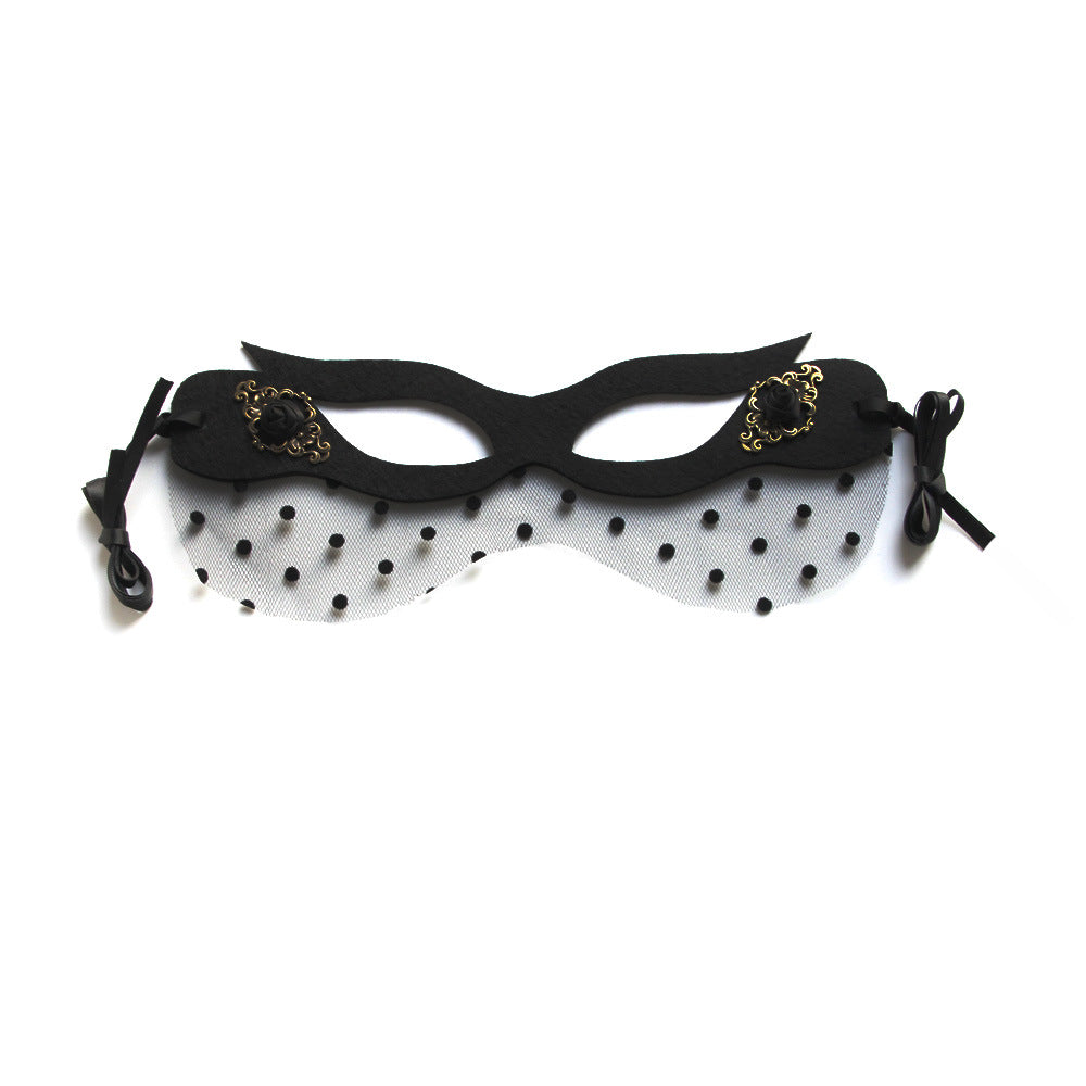 Halloween Masquerade Carnival Party Costume Props Half Face - Discount Halloween City