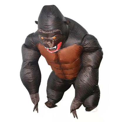 Halloween Performance Funny Inflatable King Kong Costume - Discount Halloween City