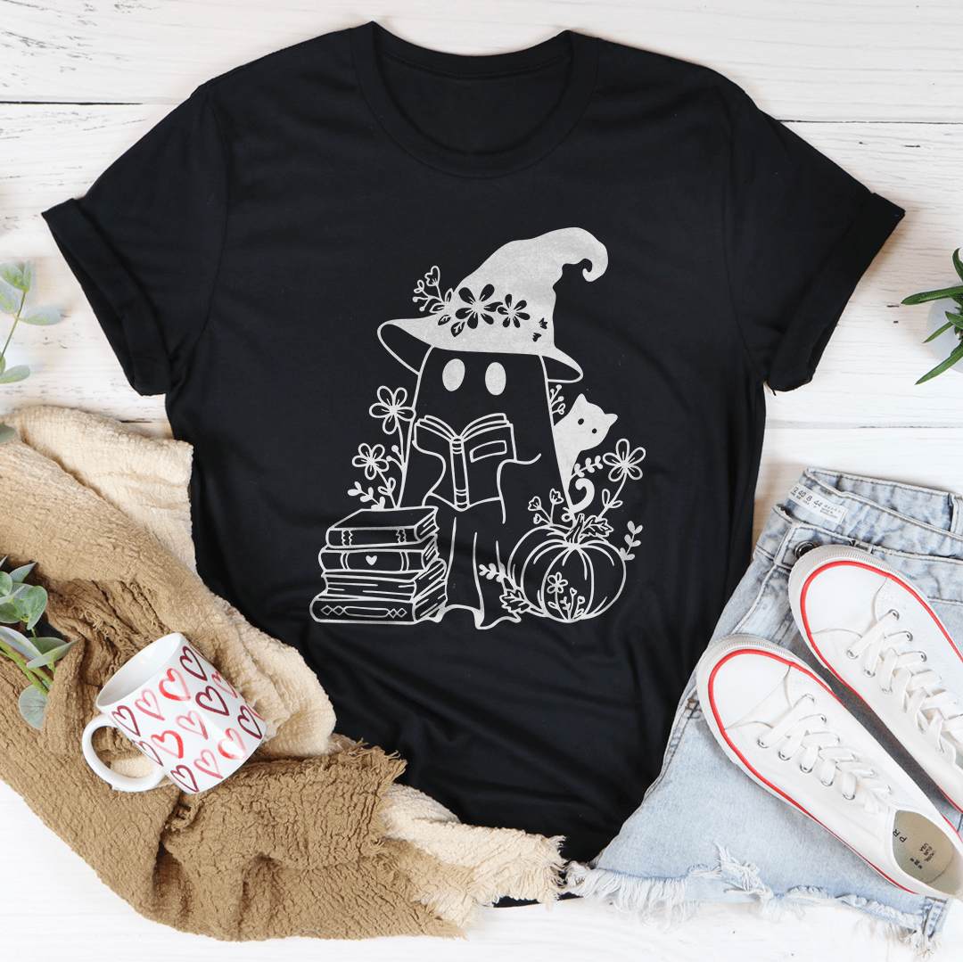 Cute Witch Ghost Tee