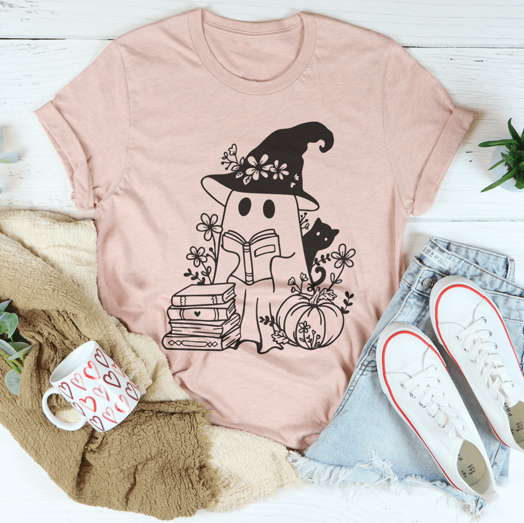 Cute Witch Ghost Tee
