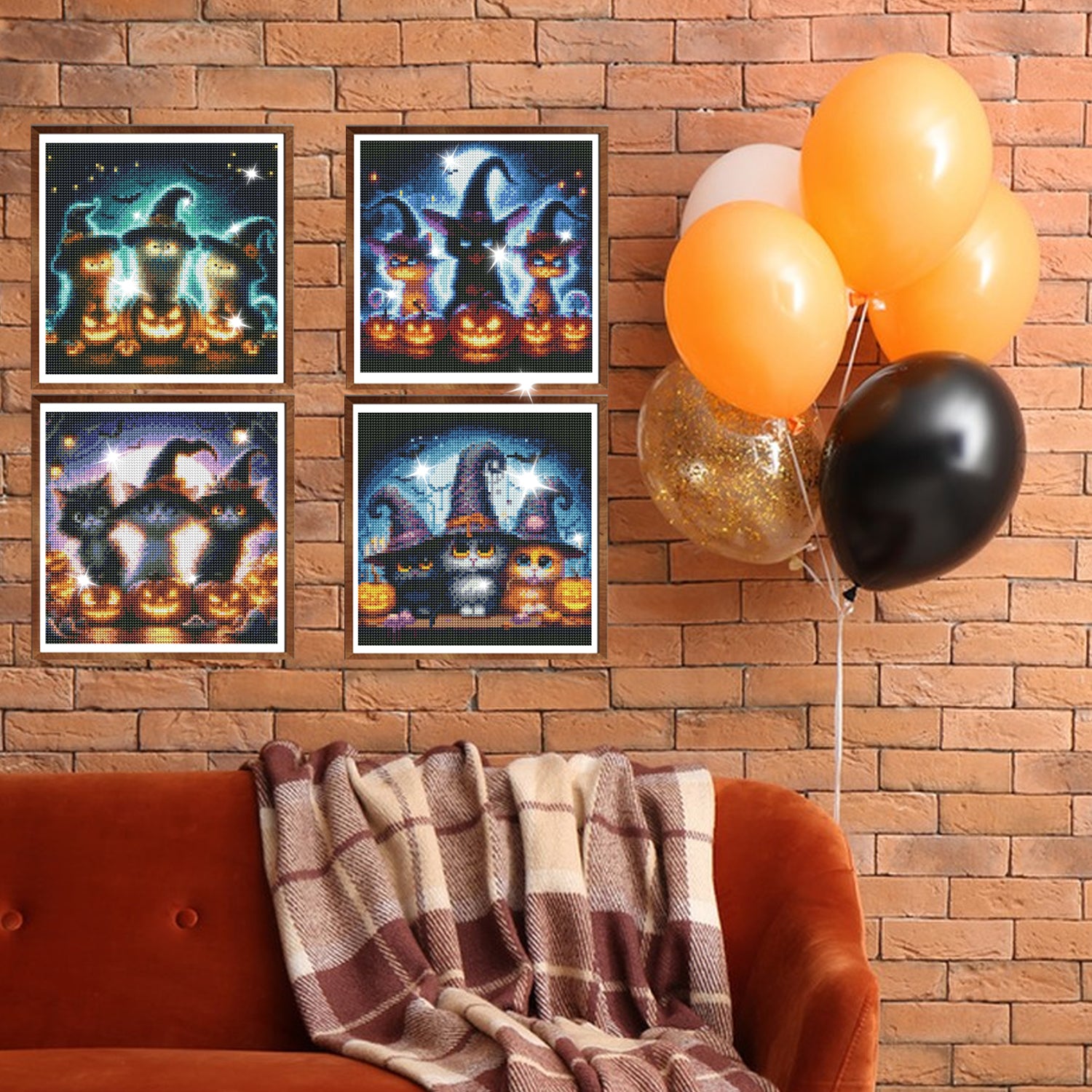 4 Pack Halloween Diamond Kit - Discount Halloween City