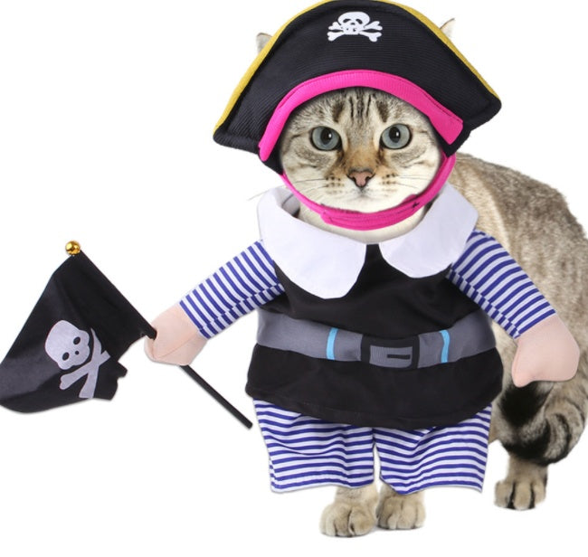 Halloween Cartoon Pet Cowboy Horseback Riding Costume Pet - Discount Halloween City