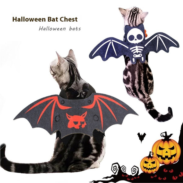 Halloween Pet Batwing Cat Pet Costume - Discount Halloween City