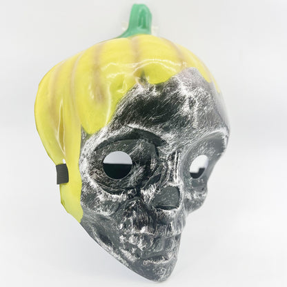 Halloween Horror Mask LED Glowing Pumpkin Skull - Discount Halloween City