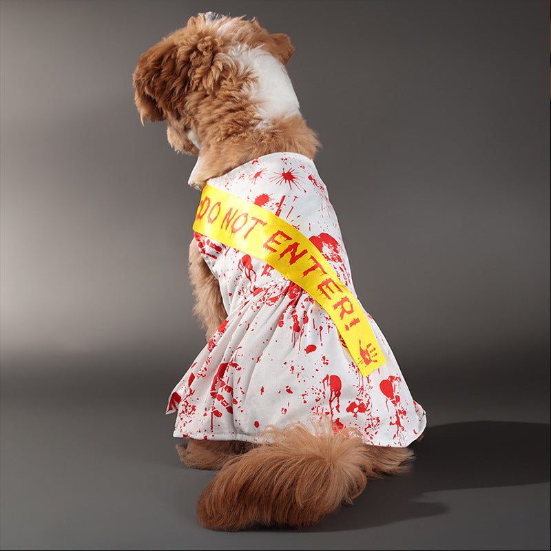 Halloween Pet Costume Seal Dog Clothes - Discount Halloween City