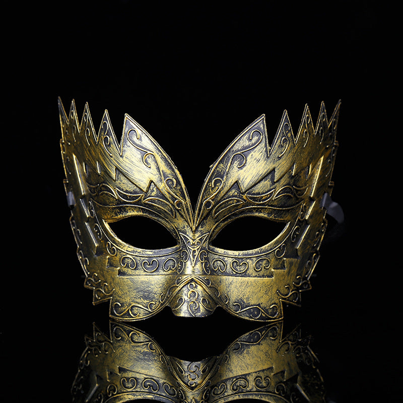 Fashion Antique Plastic Mask Halloween Party Mask - Discount Halloween City