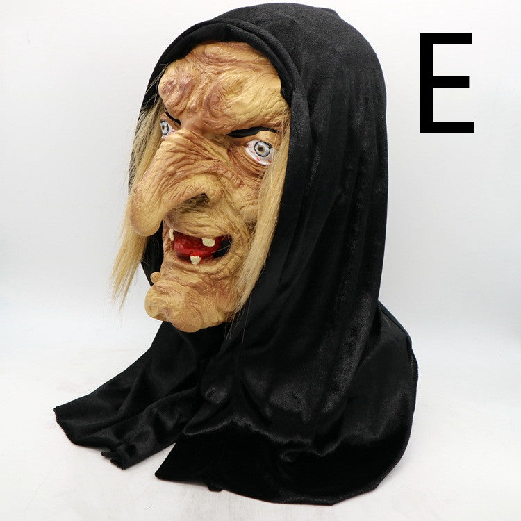 Halloween Latex Mask Headgear Makeup Performance Props - product image 2