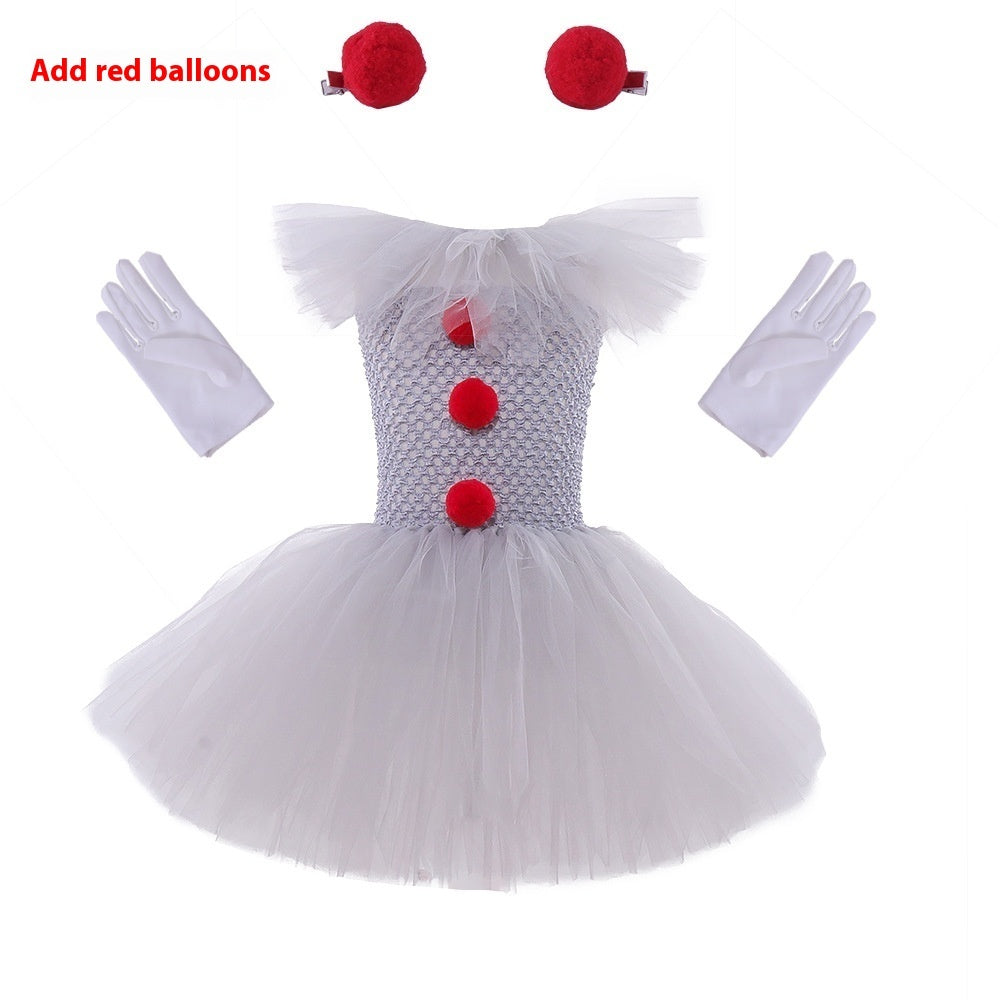 Mesh Princess Dress Set Kids's Halloween Costume - Discount Halloween City