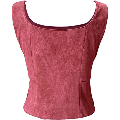 Suede Vest Halloween Costume - Costumes