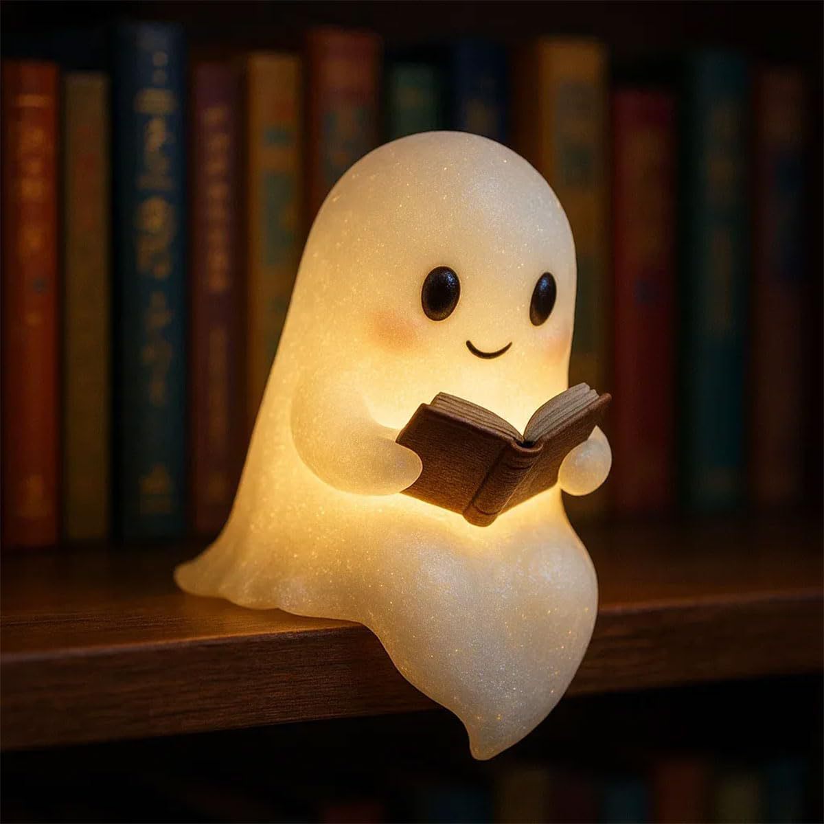Cute LED Ghost Night Light Kids's Nightlight Gift Bedside - Discount Halloween City