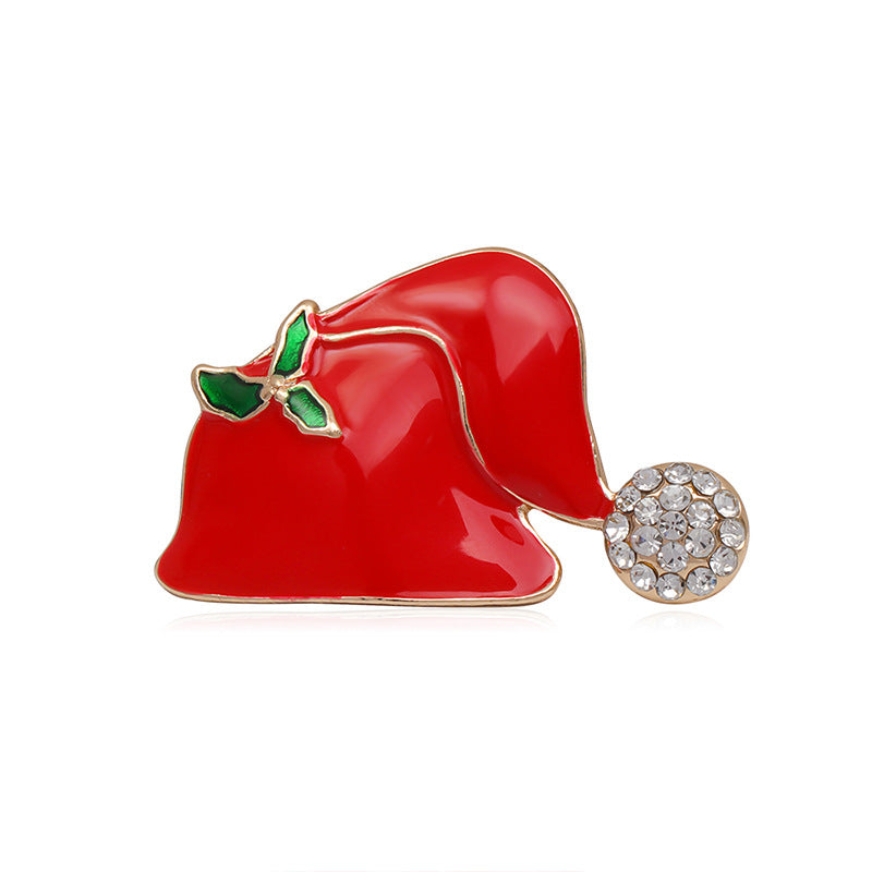 Halloween Snowman Christmas Tree Corsage Alloy Dripping - Costumes