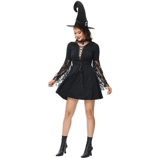 Halloween Witch Wizard Makeup Ball Costume
