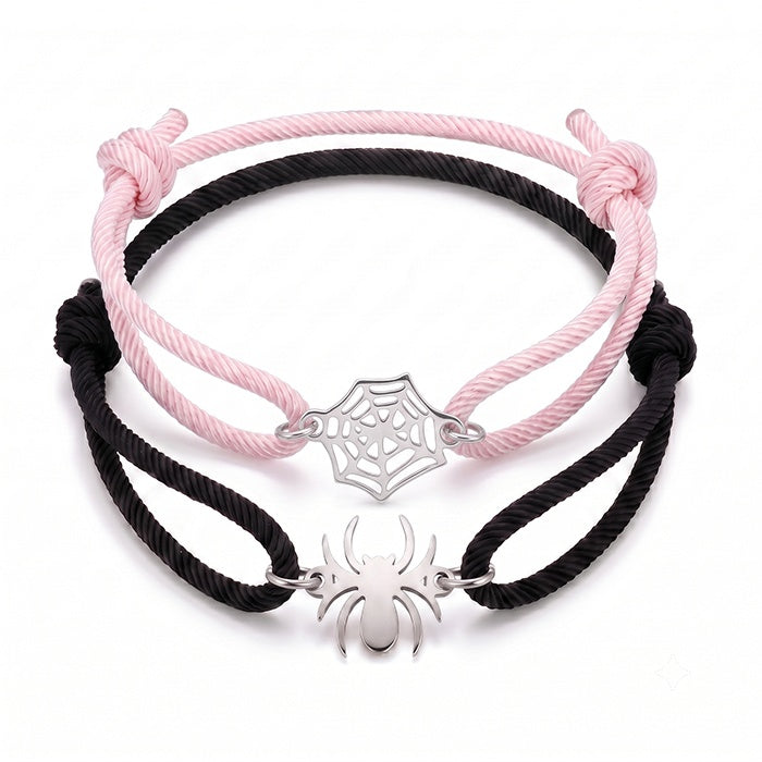 Couples Gothic Bracelet Set for Black White - alternate view 11