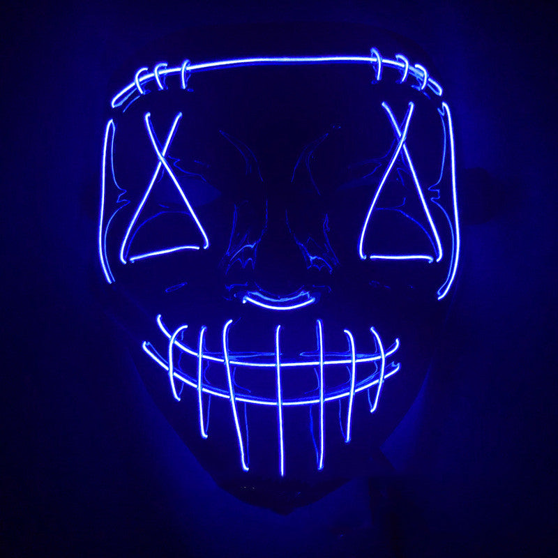 Halloween EL Glowing Mask Ghost Dance Step - Discount Halloween City