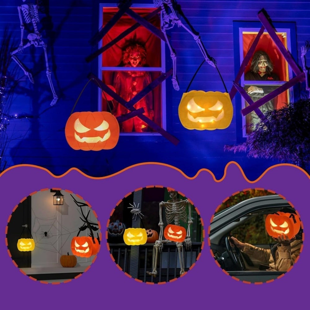2-Pack Halloween Felt Trick-or-Treat Bags - product image 2