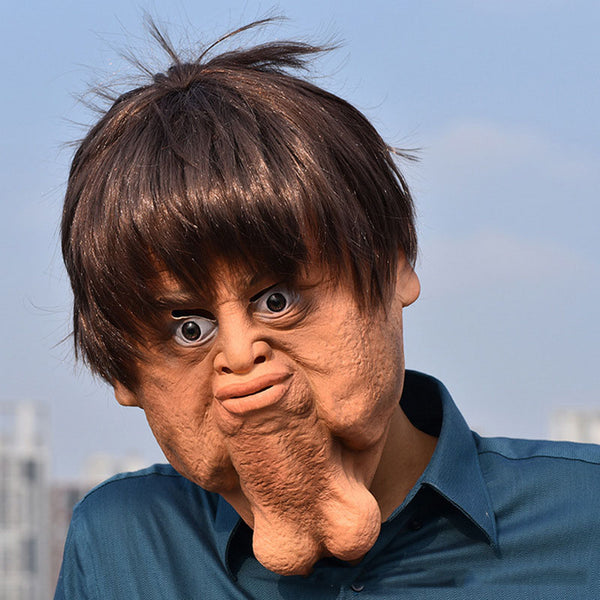 Halloween Strange People's Chin Double Chin Funny Horror - Discount Halloween City