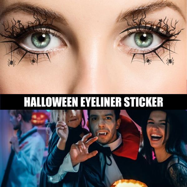 Halloween Eyeliner Stickers Party Makeup Tools - Discount Halloween City