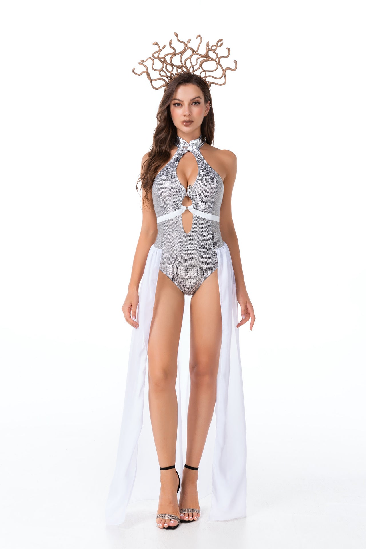 Halloween Ancient Greek Sexy Gorgon Stage Costume - Discount Halloween City