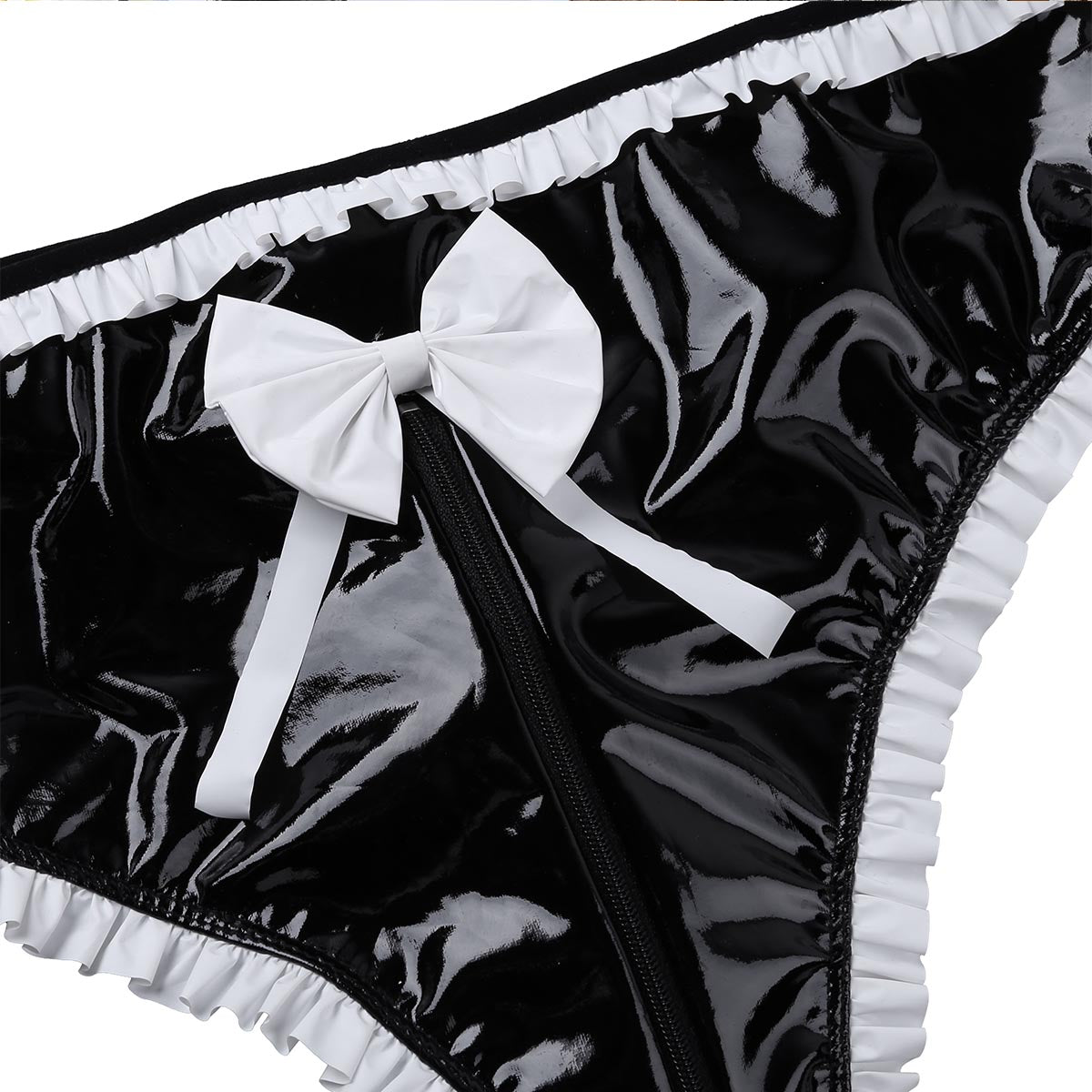 Halloween Maid Costume Sissy Latex Underwear Men Gay Feti - Discount Halloween City
