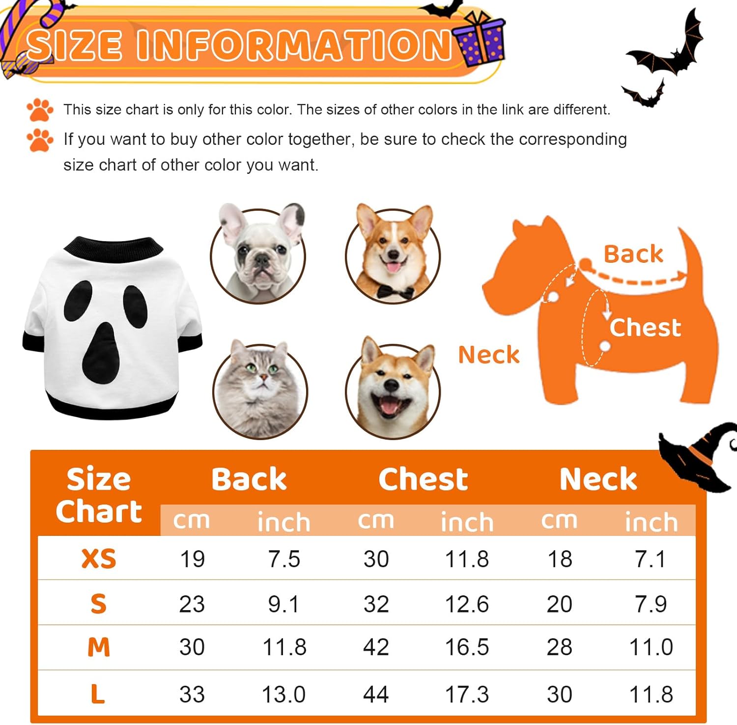 Dog Clothes Cat Shirts Halloween Dog Skeleton Costume Puppy - Discount Halloween City