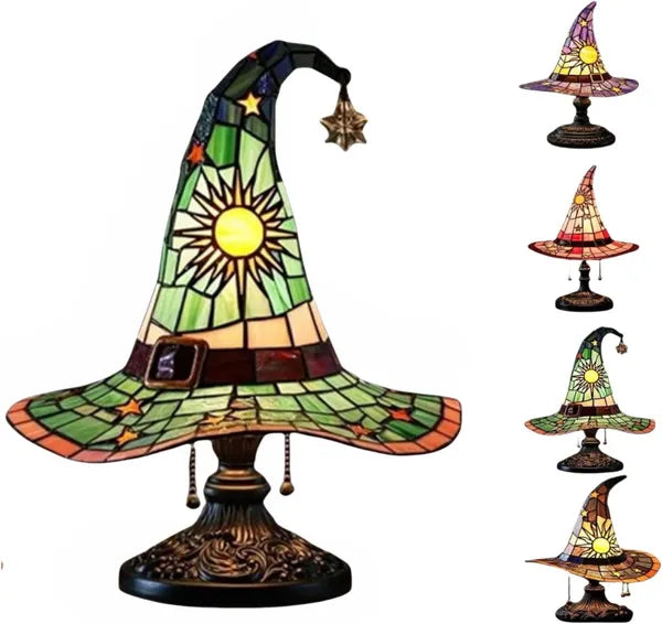Halloween Witch Hat Lamps - Discount Halloween City