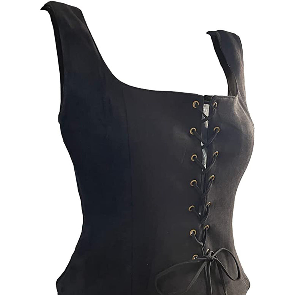 Suede Vest Halloween Costume - Costumes