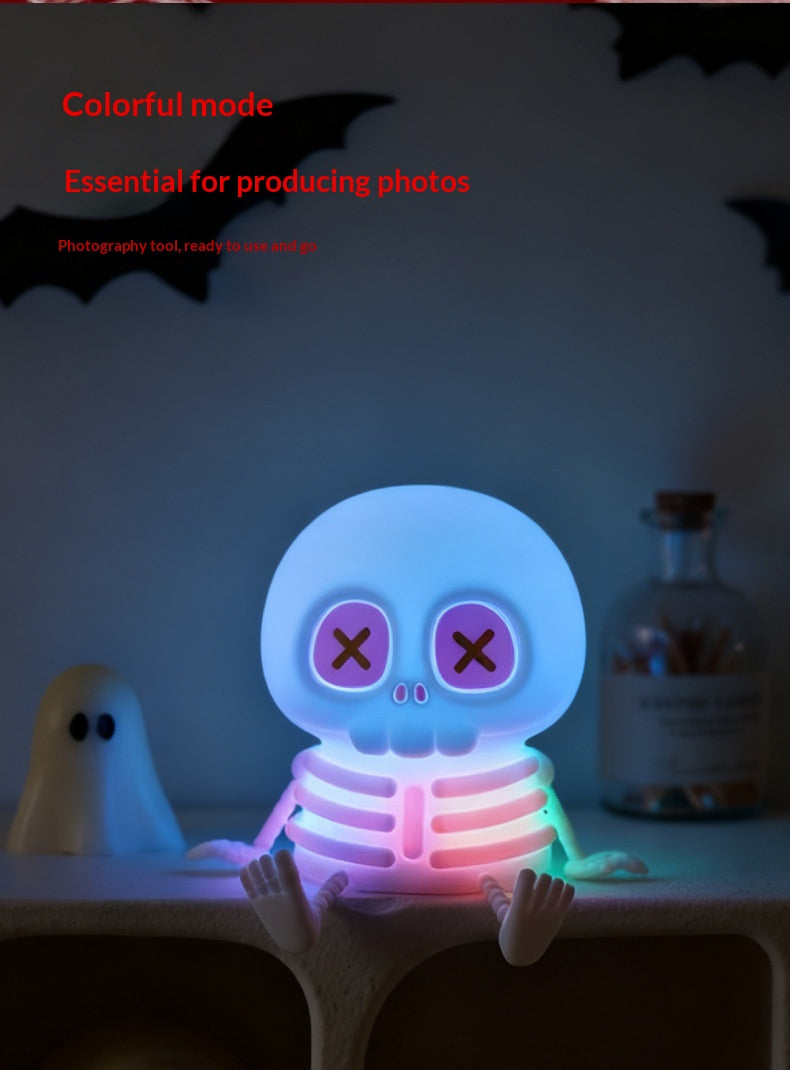 RGB Skull Halloween Night Light - product image 5