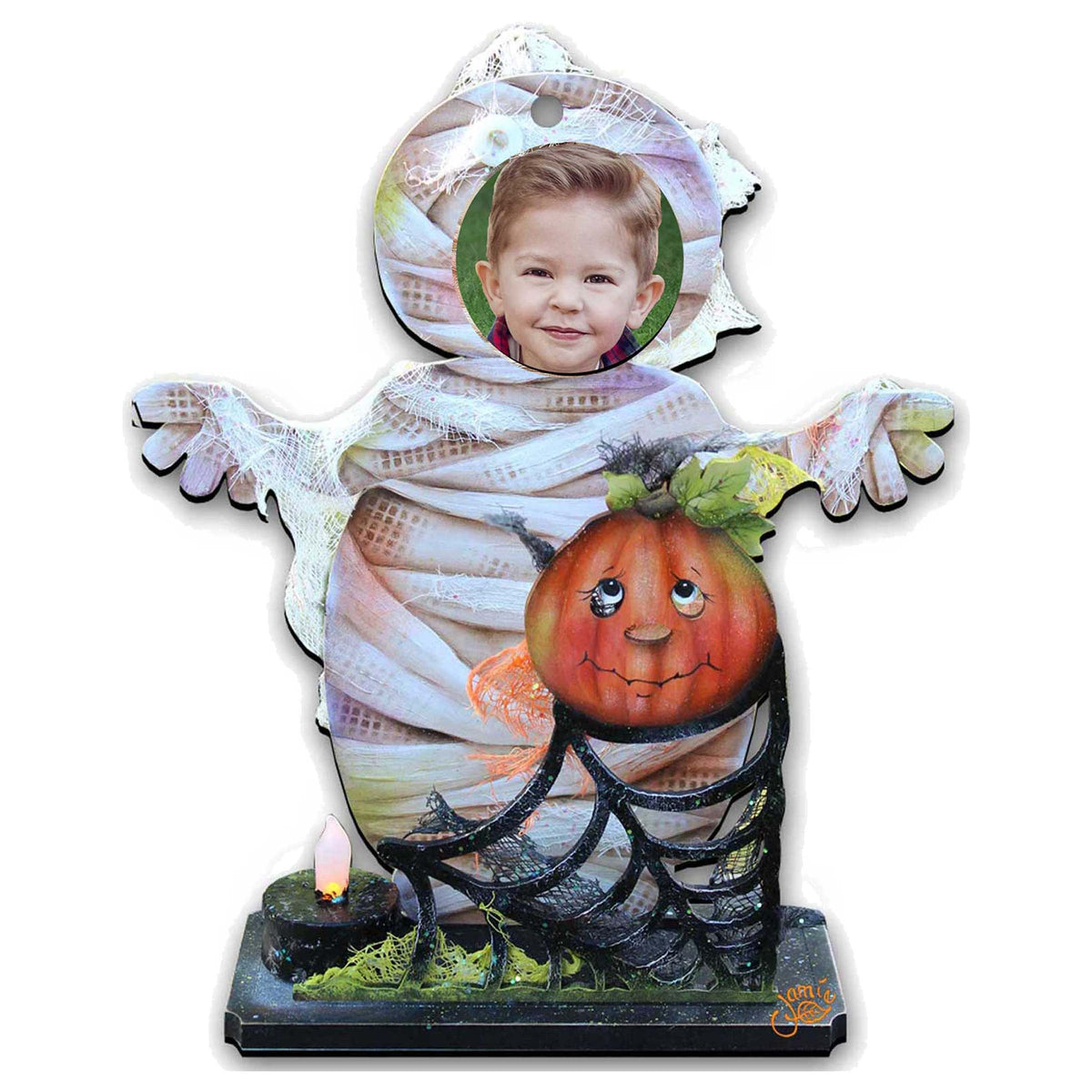 Mummy Halloween Outdoor Decor by Jamie Mills-Price - Thanksgiving Halloween Decor - 8457406FP