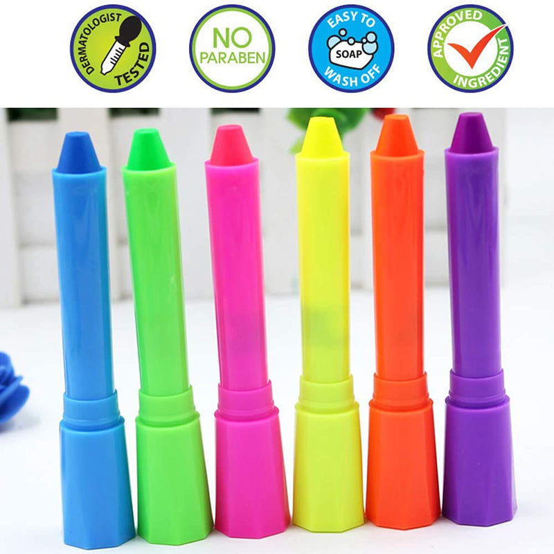 Luminous Face Color Set Party Halloween Event Makeup Props - product image 2