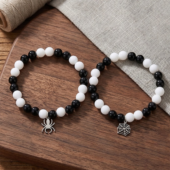 Spider Web Couple Bracelet Set - product image 5