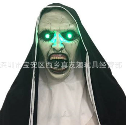 Halloween Granny Mask Latex Headgear Wig Mask - Discount Halloween City