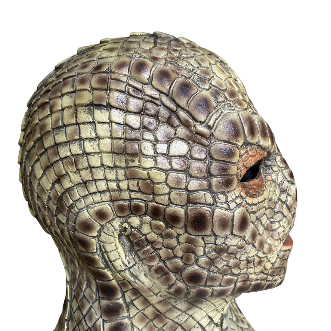 Halloween Viper Latex Horror Mask Headgear - Discount Halloween City