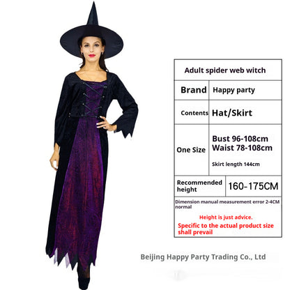 Halloween Costume Witch Vampire Dress-up Party | Indoor Decorations | Costumes - Decorations