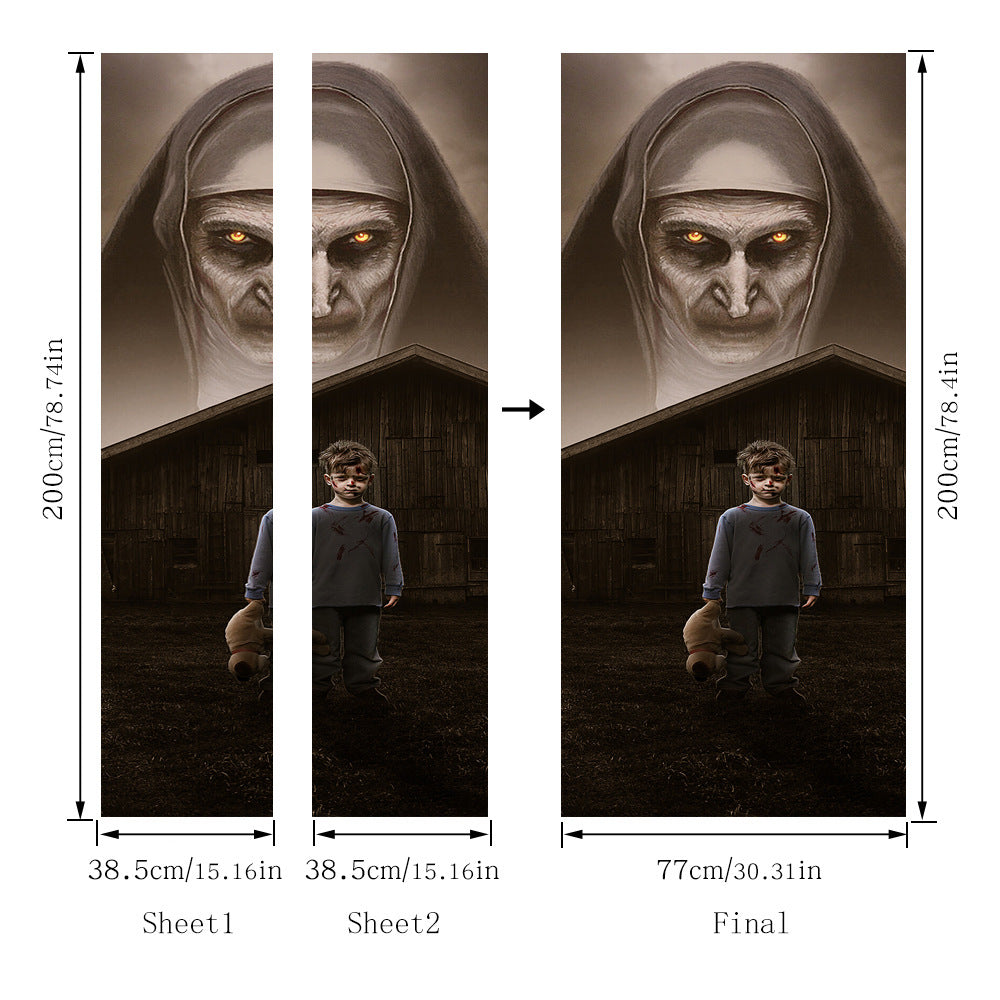 3d Door Sticker - alternate view 4