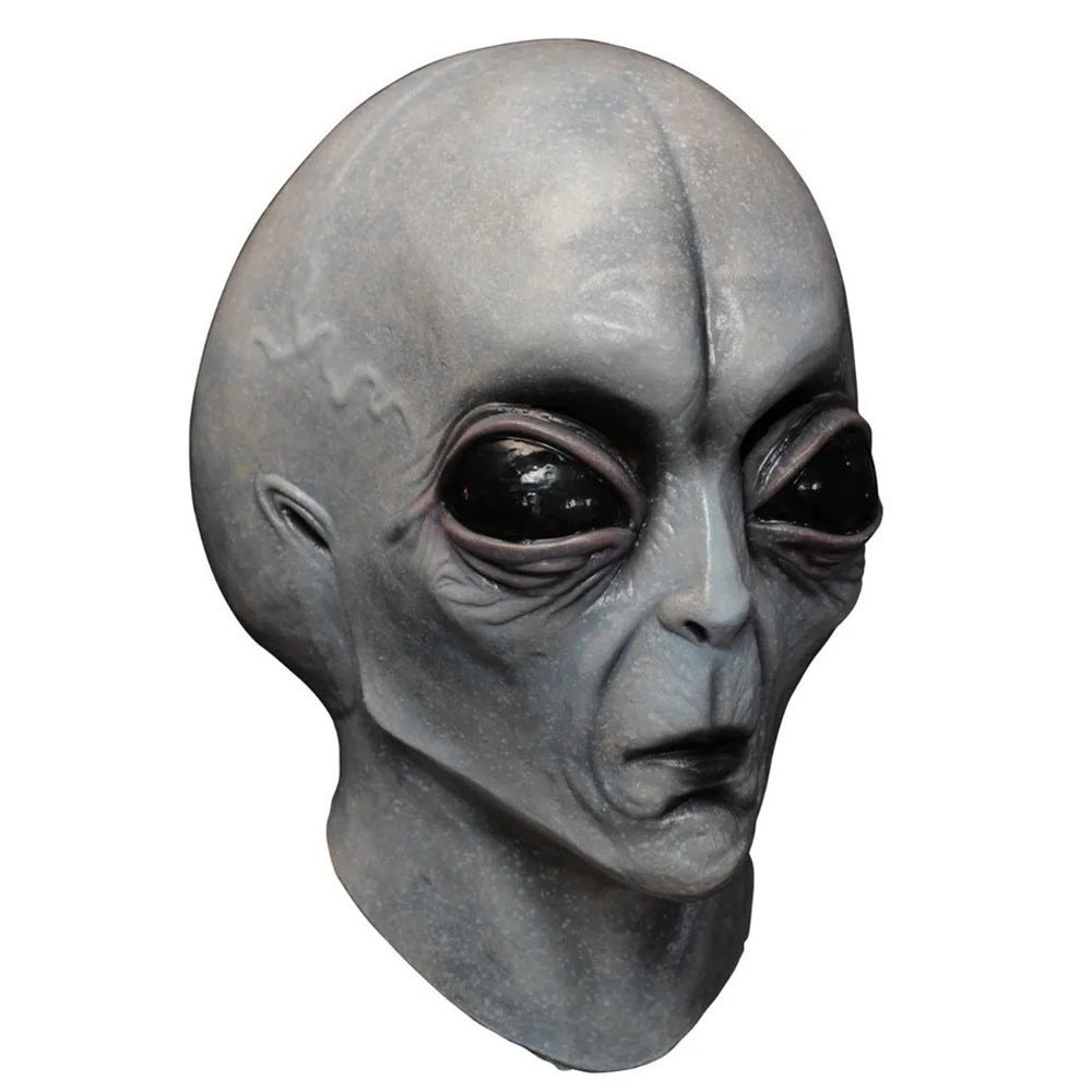 Alien Mask Latex Headgear Halloween - Discount Halloween City