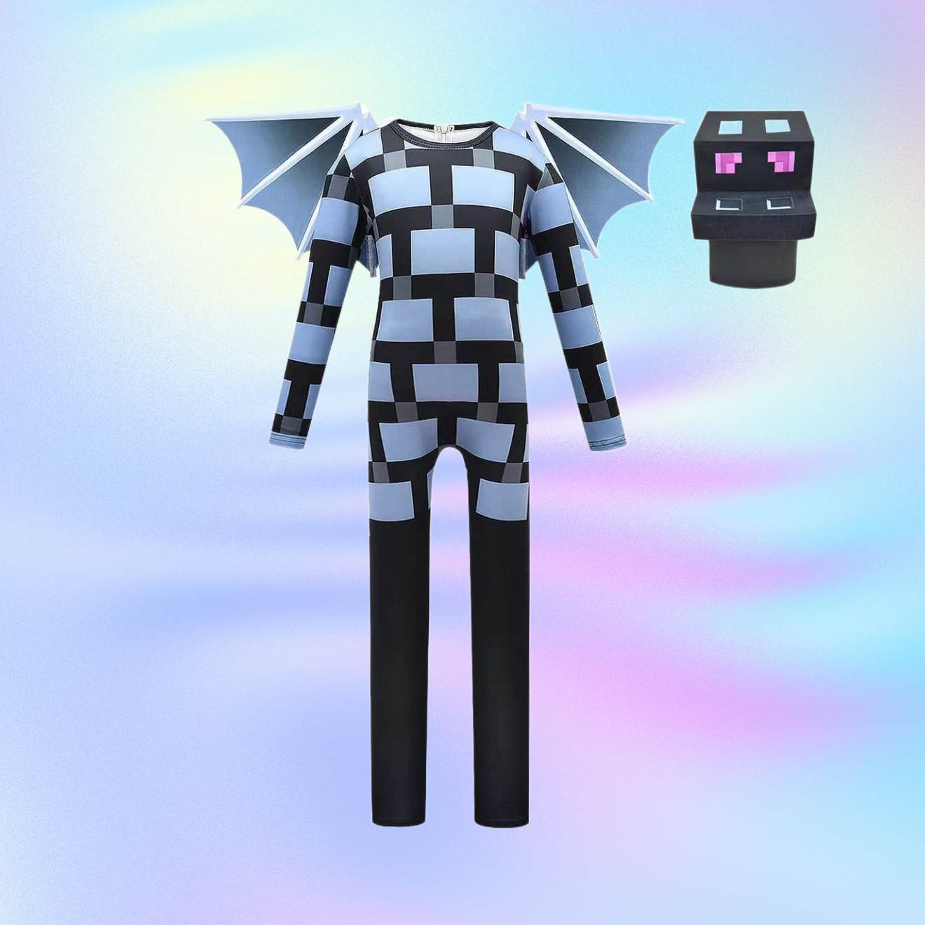 Halloween Kids Cos Costume Costumes Tight One-piece Wings - Discount Halloween City