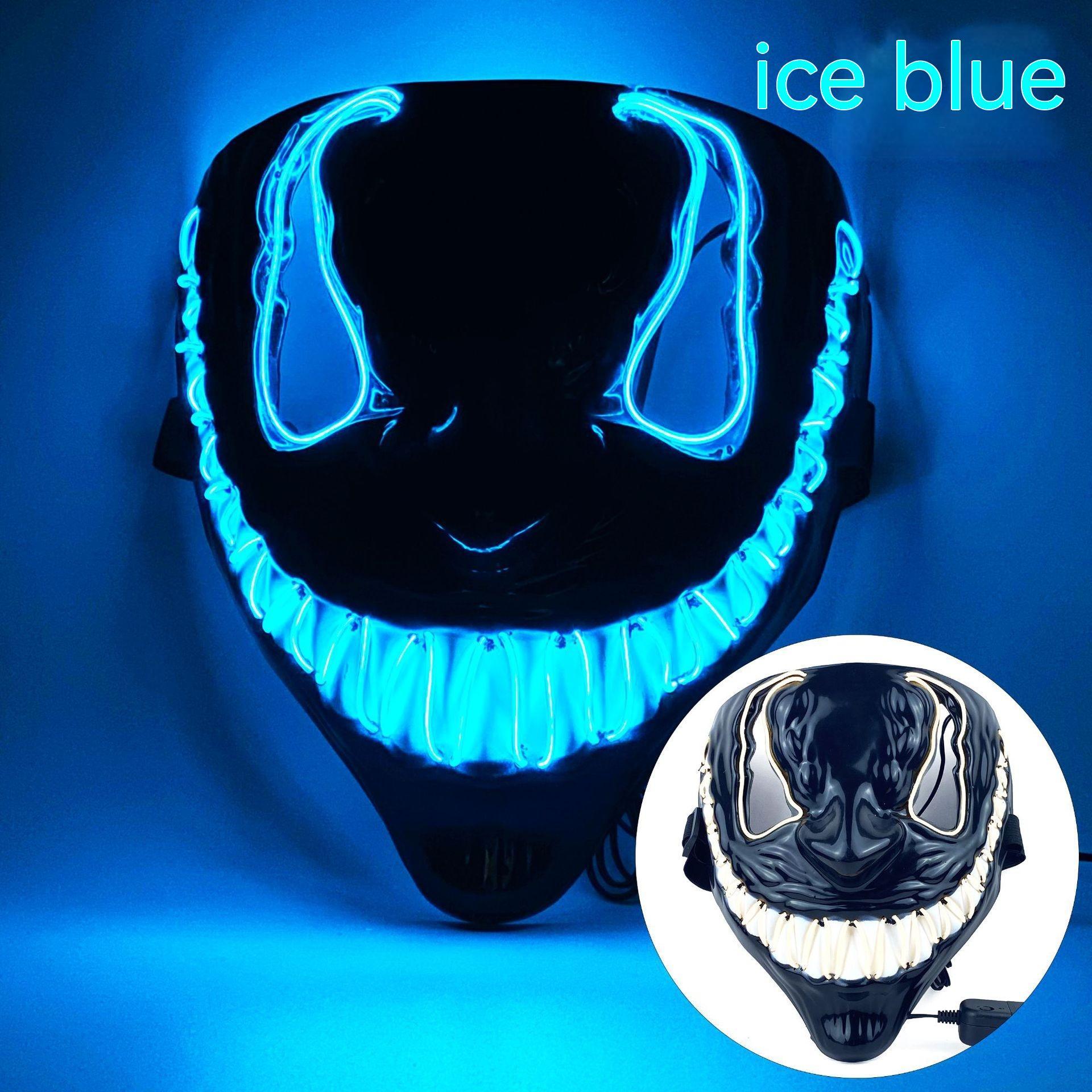 Halloween Horror LED Luminous Mask Dance Party - Discount Halloween City