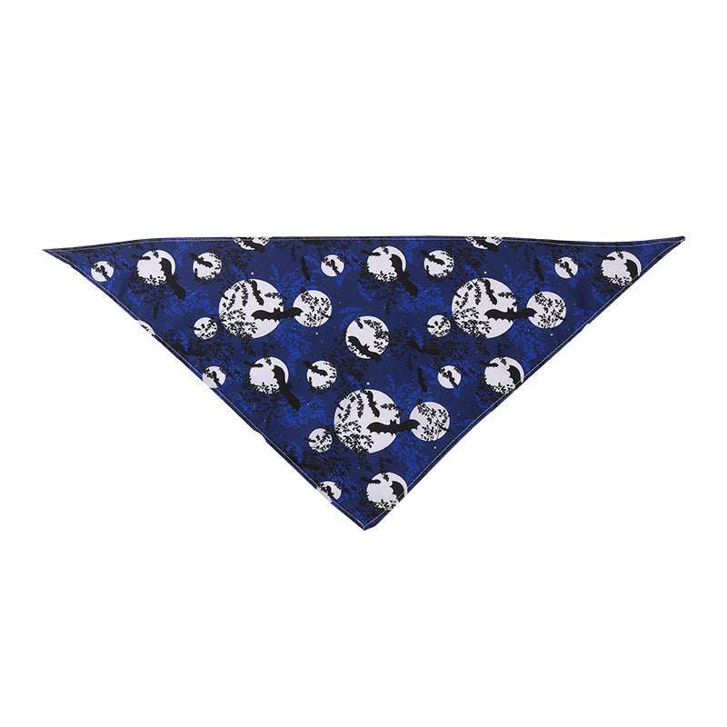 Halloween Dogs and Cats Pet Print Scarf - Discount Halloween City