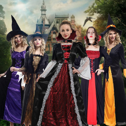 Halloween Costume Witch Vampire Dress-up Party | Indoor Decorations | Costumes - Decorations