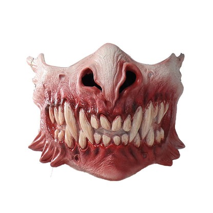 Halloween Half Face Mask Variant Horror Mask - Discount Halloween City