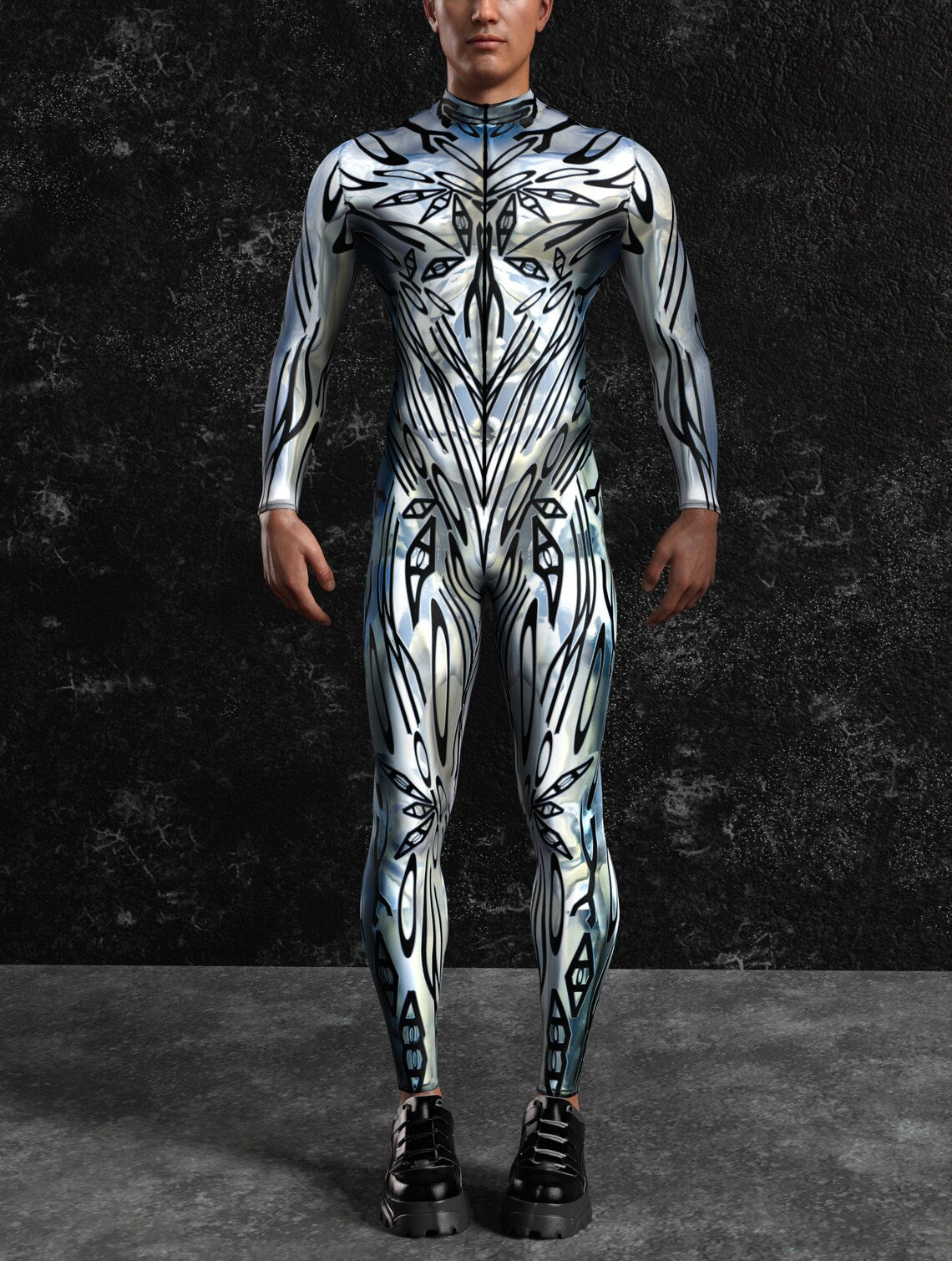 New Popular Skeleton Tights One-piece - alternate view 3