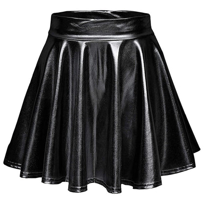 Cos Halloween Performance Costume Shiny Horn Pleated Mini - Costumes