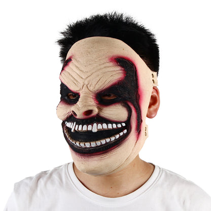 Halloween Horror Half Face Bleeding Mask Headgear - Discount Halloween City