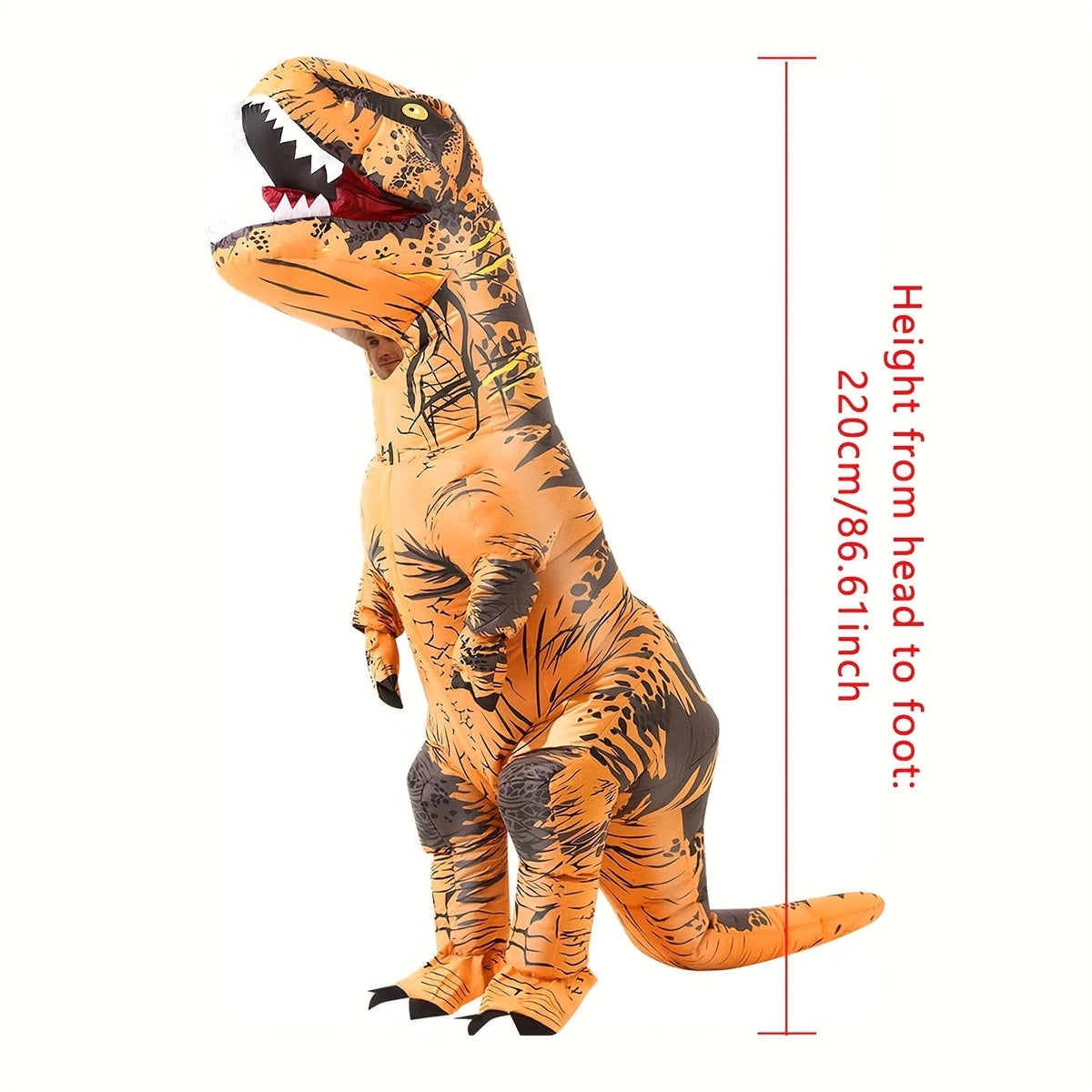 Adult T-Rex Inflatable Dinosaur Halloween Costume